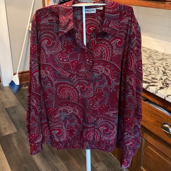 Alfred Dunmer woman vintage blouse. NWT. Retail 50 - Picture 1 of 6